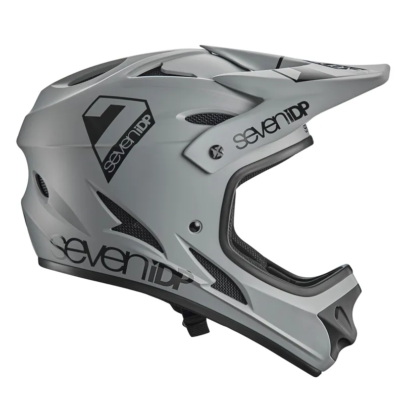 7idp M1 Full Face Mountain Bike Helmet - Grey 10 7idp M1 Full Face Mountain Bike Helmet - Grey - Image 8