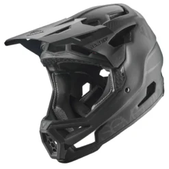 7idp Project 23 Carbon Full Face Helmet - Black/Raw Carbon -Castelli Store 0003s 0002 P23 CARBON BLK LHS FR 3 4 1800x1800