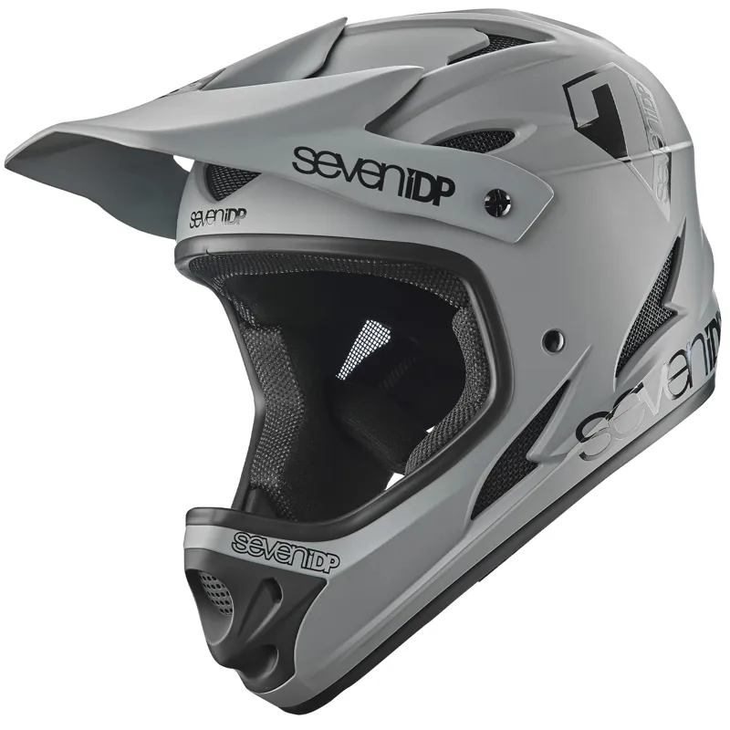 7idp M1 Full Face Mountain Bike Helmet - Grey 7 7idp M1 Full Face Mountain Bike Helmet - Grey - Image 5