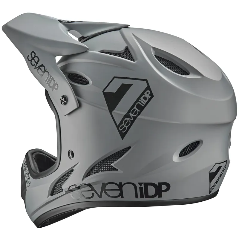 7idp M1 Full Face Mountain Bike Helmet - Grey 9 7idp M1 Full Face Mountain Bike Helmet - Grey - Image 7