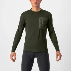 Castelli Unlimited Merino Long Sleeve Men's T-Shirt - Militray Green 9 Castelli Unlimited Merino Long Sleeve Men's T-Shirt - Militray Green -Castelli Store 01 4522506 075 2000x.progressive