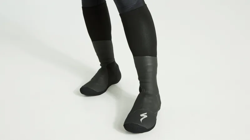 Specialized Neoprene Men's Tall Shoe Covers - Black 6 Specialized Neoprene Men's Tall Shoe Covers - Black - Image 4