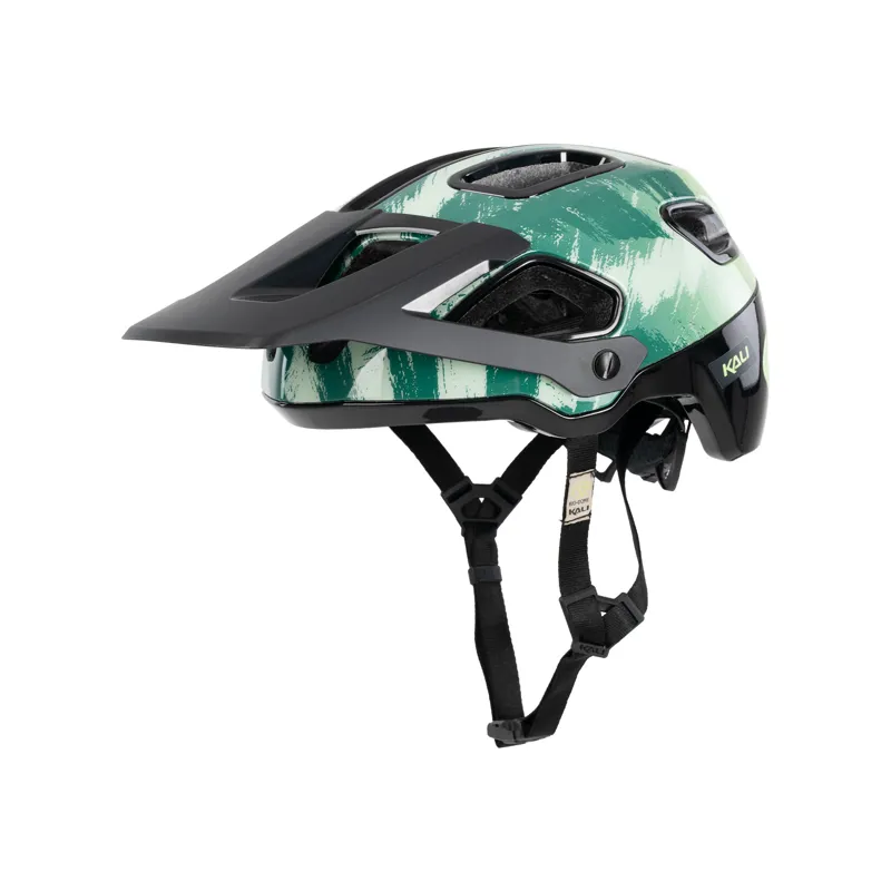 Kali Cascade MTB Helmet - Feather Gloss Green 3 Kali Cascade MTB Helmet - Feather Gloss Green