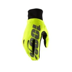 100 Percent Hydromatic Waterproof Long Finger Gloves - Black
