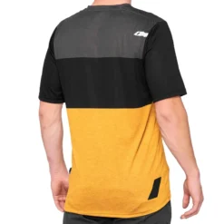 100 Percent Airmatic Short Sleeve Jersey - Black/Mustard 8 100 Percent Airmatic Short Sleeve Jersey - Black/Mustard -Castelli Store 100AirmaticSSJerseyBM 2
