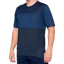 100 Percent Airmatic Short Sleeve Jersey - Black/Mustard