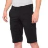 100 Percent Ridecamp Baggy Shorts - Navy -Castelli Store 100RidecampShortsBLK