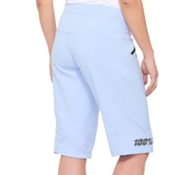 100 Percent Ridecamp Womens Baggy Shorts - Powder Blue