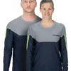 Cube Edge Round Neck Long Sleeve Jersey - Grey/Lime 2 Cube Edge Round Neck Long Sleeve Jersey - Grey/Lime -Castelli Store 11142 2