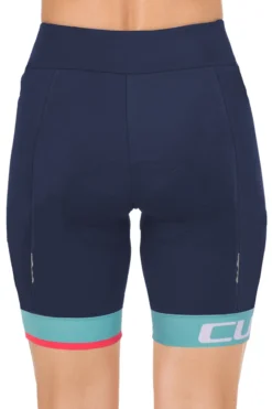 Cube Teamline Womens Lycra Shorts - Blue/Mint -Castelli Store 11159 3