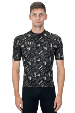 Cube Blackline Short Sleeve Jersey - Bavaria Black -Castelli Store 11475 2