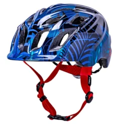 Kali Chakra Child Lighted Kids Helmet - Jungle Gloss Blue -Castelli Store 13 111