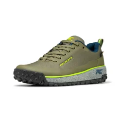 Ride Concepts Tallac Men's Flat MTB Shoes - Olive/Lime -Castelli Store 13 8