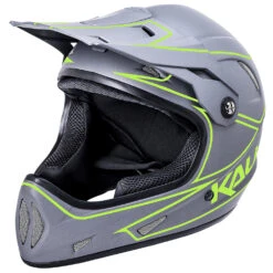 Kali Alpine Rage Full Face Helmet - Matt Grey/Silver -Castelli Store 13320 zz 0210919123 1