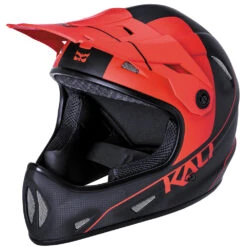 Kali Alpine Carbon Pulse Full Face MTB Helmet - Matt Black/White -Castelli Store 15214 zz k0211020214 1