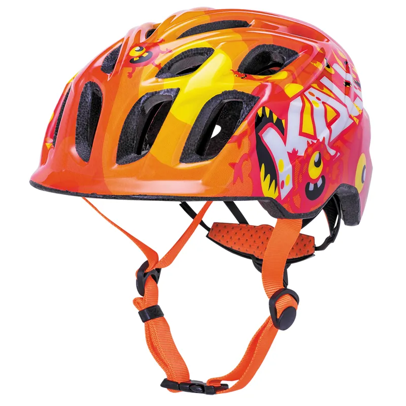 Kali Chakra Child Helmet - Monsters Orange 3 Kali Chakra Child Helmet - Monsters Orange