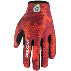 SixSixOne Youth Comp Long Finger Gloves - Digi Orange 8 SixSixOne Youth Comp Long Finger Gloves - Digi Orange -Castelli Store 1658ORG 1