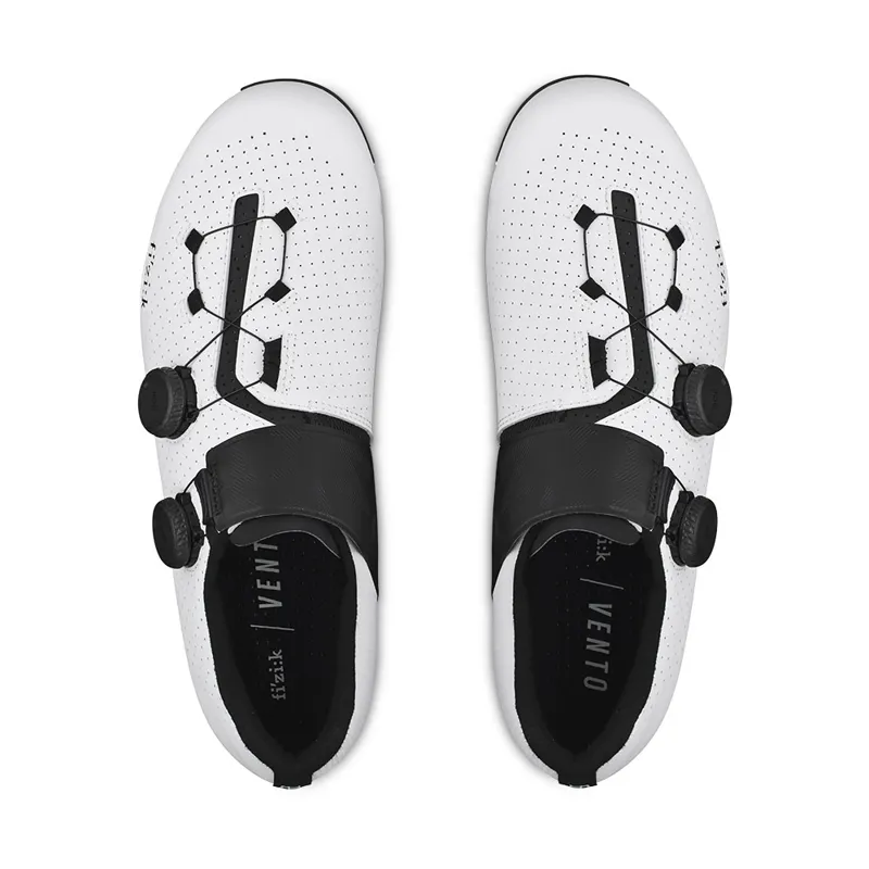 Fizik Vento Infinito Carbon 2 Wide Road Cycling Shoes - White 3 Fizik Vento Infinito Carbon 2 Wide Road Cycling Shoes - White