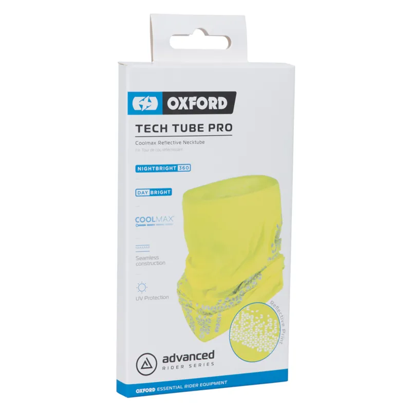 Oxford Tech Tube Pro Coolmax Relex Neck Tube - Fluo 5 Oxford Tech Tube Pro Coolmax Relex Neck Tube - Fluo - Image 3