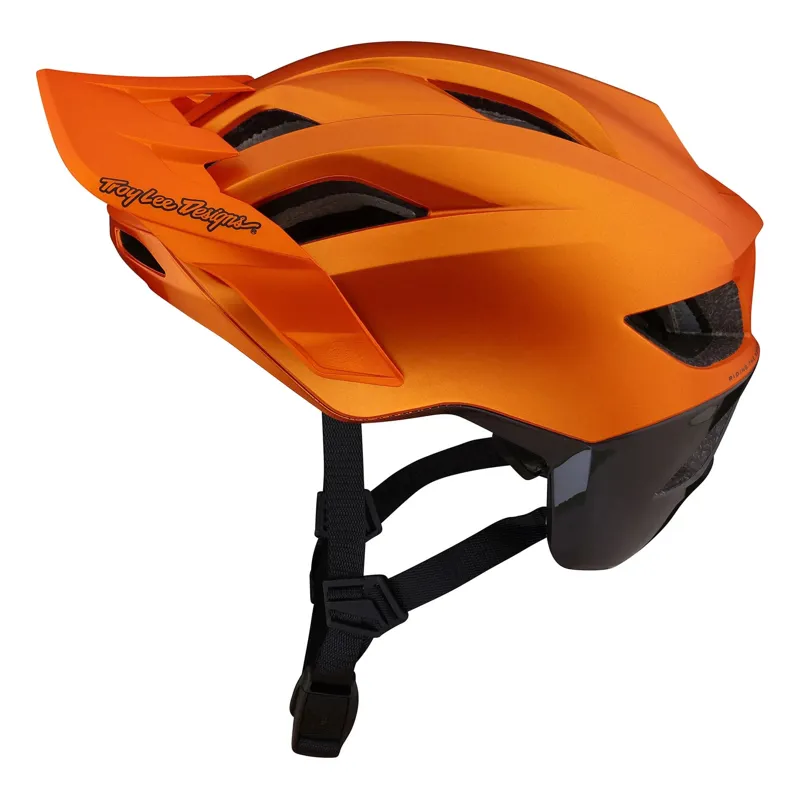 Troy Lee Designs Flowline SE MIPS MTB Helmet - Radian Orange/Grey 4 Troy Lee Designs Flowline SE MIPS MTB Helmet - Radian Orange/Grey - Image 2