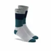 100 Percent Trio Casual Men's Socks - Silver -Castelli Store 24022 008
