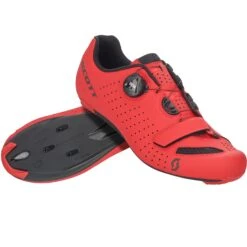 Scott Comp Boa Road Shoes - Black/Silver -Castelli Store 251817MATREDBLK 1