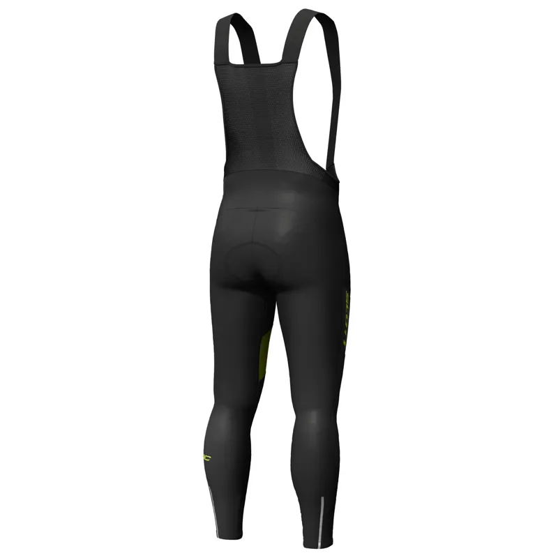 Scott RC Warm Bib Tights - Black/Sulphur Yellow 5 Scott RC Warm Bib Tights - Black/Sulphur Yellow - Image 3