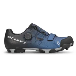 Scott Team BOA Men's MTB Shoes - Black Fade/Metallic Blue -Castelli Store 2812067565B