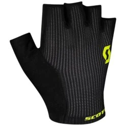 Scott Essential Gel Short Finger Gloves - Storm Blue/Midnight Blue -Castelli Store 281321BLKsulphurYEL 1 2
