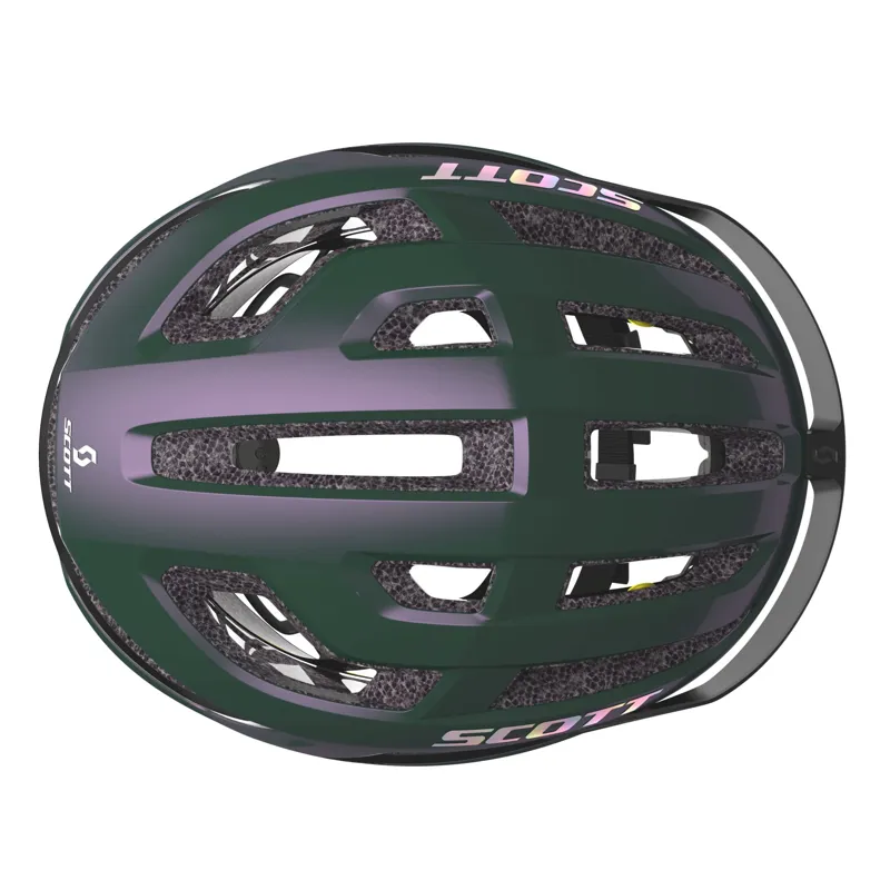 Scott Arx Plus MIPS MTB Helmet - Prism Green/Purple 12 Scott Arx Plus MIPS MTB Helmet - Prism Green/Purple - Image 10
