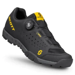 Scott Sport Trail Evo Gore-Tex Men's MTB Shoes - Black/Yellow -Castelli Store 2888241040 1