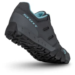 Scott Sport Crus-R Women's Flat MTB Shoes - Dark Grey/Light Blue -Castelli Store 2888487277A 1