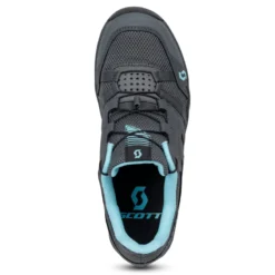 Scott Sport Crus-R Women's Flat MTB Shoes - Dark Grey/Light Blue -Castelli Store 2888487277D 1