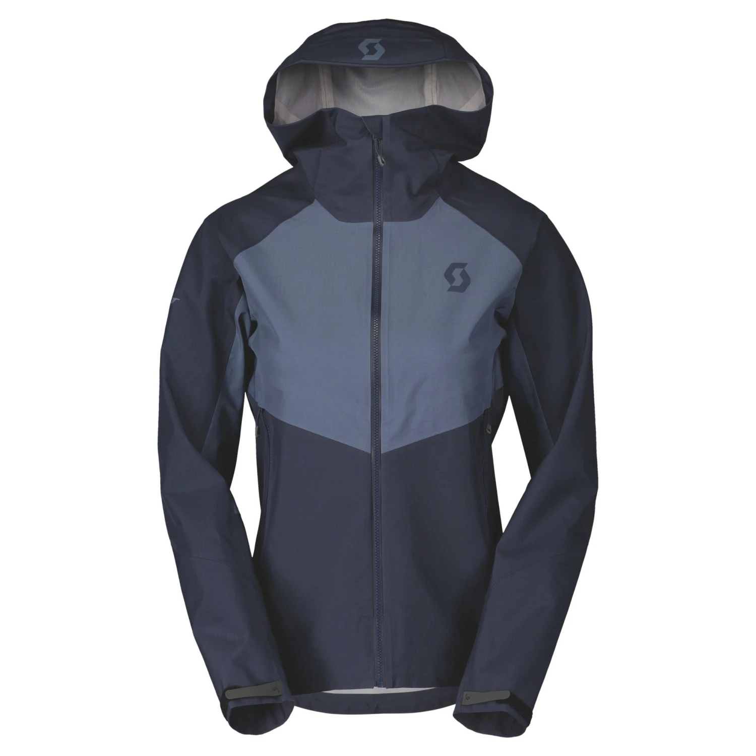Scott Explorair Light Dryo 3L Women's Waterproof Jacket - Midnight Blue/Glace Blue 4 Scott Explorair Light Dryo 3L Women's Waterproof Jacket - Midnight Blue/Glace Blue - Image 2
