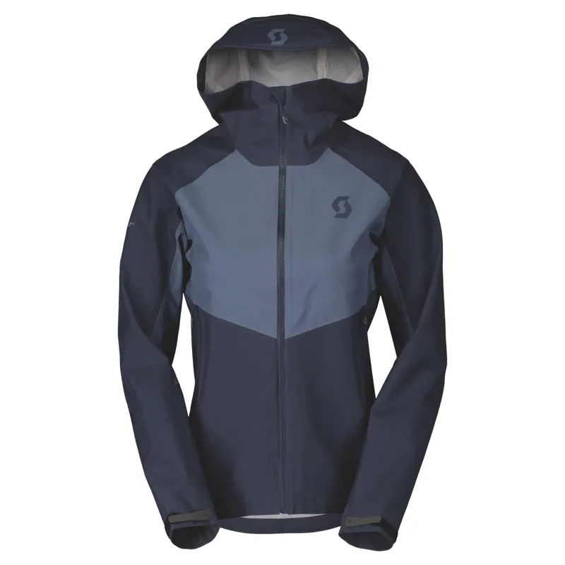 Scott Explorair Light Dryo 3L Women's Waterproof Jacket - Dark Blue/Metal Blue 7 Scott Explorair Light Dryo 3L Women's Waterproof Jacket - Dark Blue/Metal Blue - Image 5