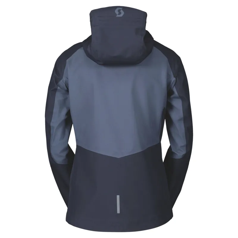 Scott Explorair Light Dryo 3L Women's Waterproof Jacket - Dark Blue/Metal Blue 6 Scott Explorair Light Dryo 3L Women's Waterproof Jacket - Dark Blue/Metal Blue - Image 4