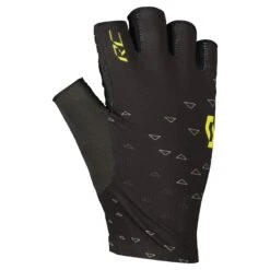 Scott RC Pro Short Finger Gloves - Midnight Blue/Copper Orange -Castelli Store 289375BLKsulphurYEL 1
