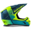 Bluegrass Intox Full Face MTB Helmet - Petrol Blue/Fluro Yellow 1 Bluegrass Intox Full Face MTB Helmet - Petrol Blue/Fluro Yellow -Castelli Store 29288BLU 2