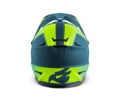 Bluegrass Intox Full Face MTB Helmet - Petrol Blue/Fluro Yellow -Castelli Store 29288BLU 3