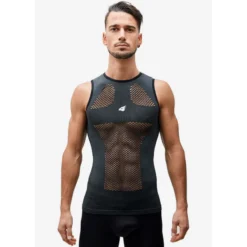 Bluegrass Seamless Lite D30 Body Armour - Black -Castelli Store 29300BLK