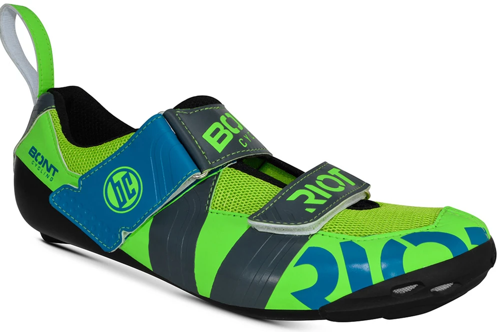 Bont Riot TR+ Triathlon Shoes - Black/Charcoal 3 Bont Riot TR+ Triathlon Shoes - Black/Charcoal