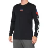 100 Aster Technical Long Sleeve T-Shirt - Black -Castelli Store 35029 001 1