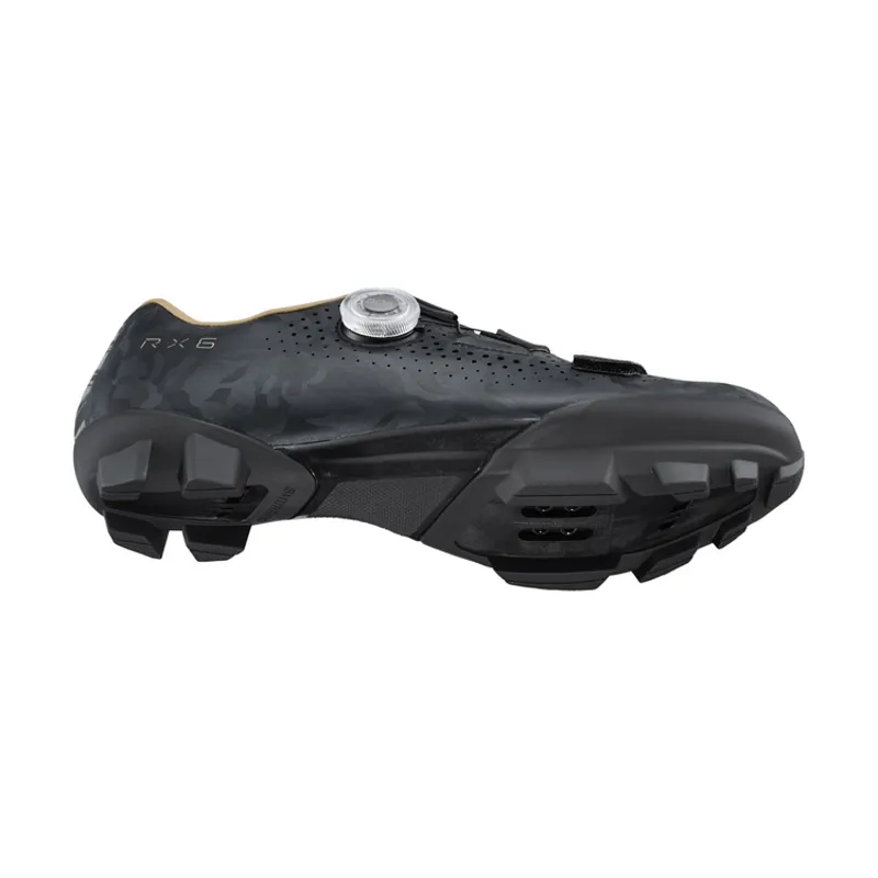 Shimano RX600W Women's Clipless Gravel Road Shoes - Black 5 Shimano RX600W Women's Clipless Gravel Road Shoes - Black - Image 3