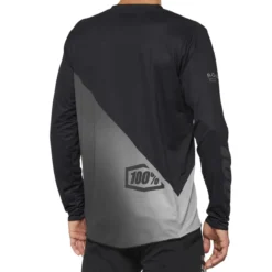 100 Percent R-Core X Men's Long Sleeve Jersey - Black/Grey -Castelli Store 40000 00000 2