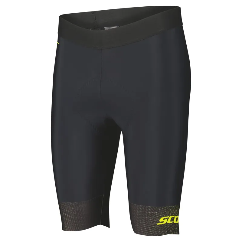 Scott RC Pro Men's Lycra Shorts - Aruba Green/Braze Orange 4 Scott RC Pro Men's Lycra Shorts - Aruba Green/Braze Orange - Image 2