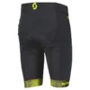 Scott RC Team Men's Lycra Shorts - Black/Sulphur Yellow -Castelli Store 4031335024A