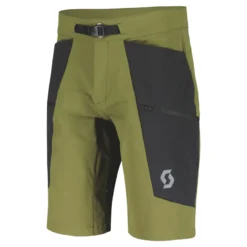 Scott Explorair Tech Men's Baggy Shorts - Fir Green/Black -Castelli Store 4031757386