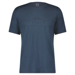 Scott Defined Merino Men's Short Sleeve Jersey - Metal Blue 11 Scott Defined Merino Men's Short Sleeve Jersey - Metal Blue -Castelli Store 4031807377