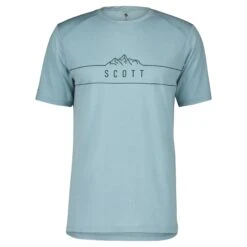 Scott Defined Merino Men's Short Sleeve Jersey - Metal Blue 8 Scott Defined Merino Men's Short Sleeve Jersey - Metal Blue -Castelli Store 4031807481