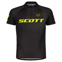 Scott RC Pro Junior Short Sleeve Jersey - Black/Sulphur Yellow -Castelli Store 4039695024 3
